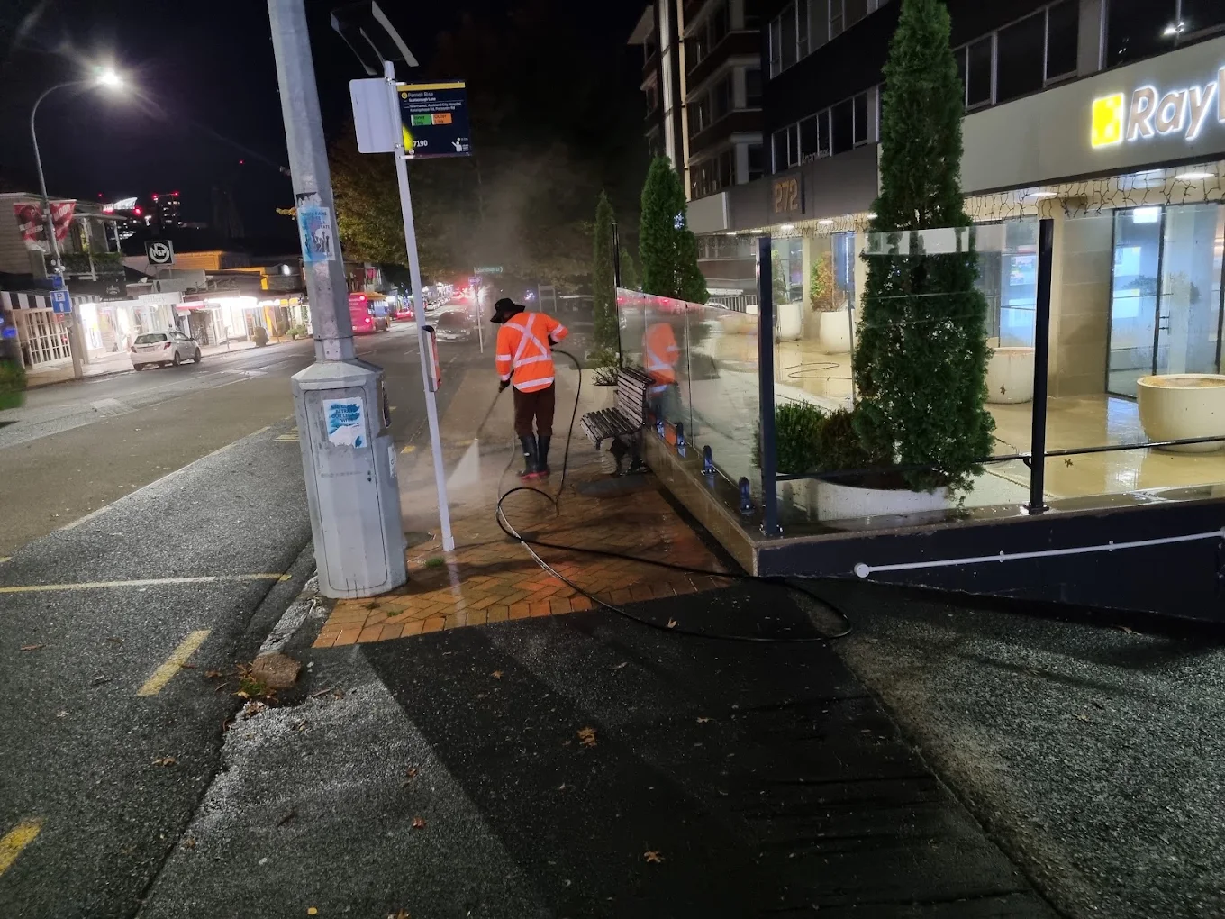 Driveway washing in Auckland