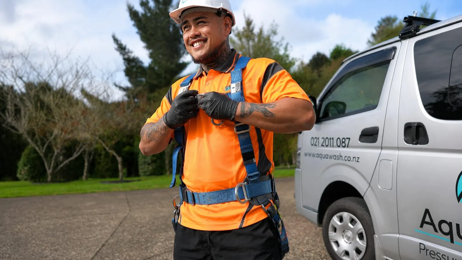 Commercial building wash in Auckland